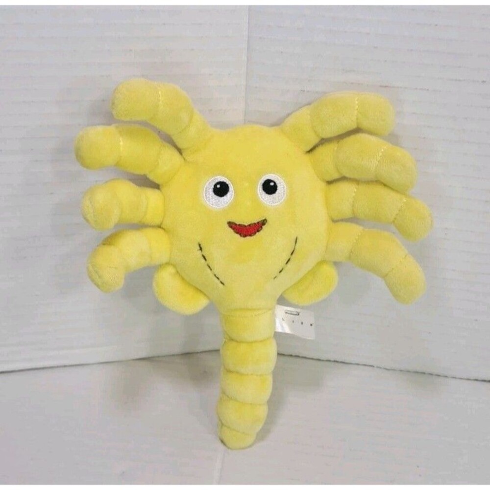 Loot Crate Exclusive Alien Face Hugger Plush 8" Phunny Yellow Soft Toy Aliens